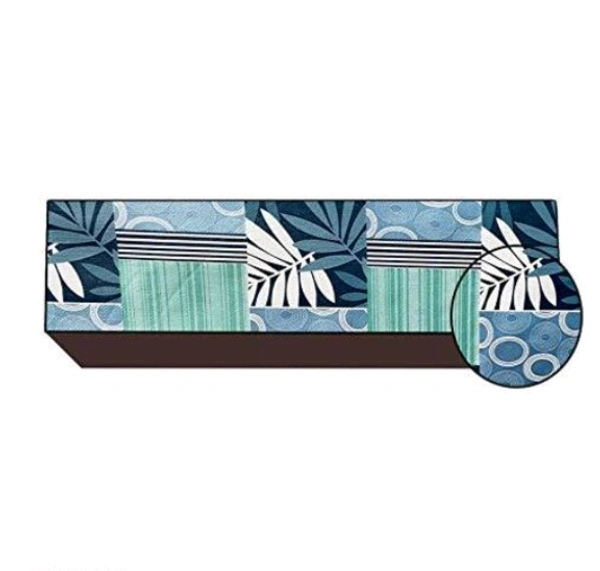 DREAM eHOME PVC Blue Color Printed c 1.5TonAc Cover for Split Indoor - 1.5 Ton, Blue, PVC, Pack of1